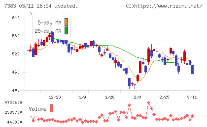 ネットプロテクションズホールディングスチャート