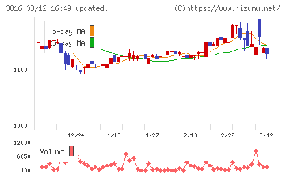 大和コンピューターチャート