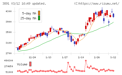 ニッポン高度紙工業チャート