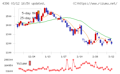 システムサポートホールディングスチャート