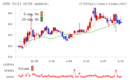 ベクターホールディングスチャート