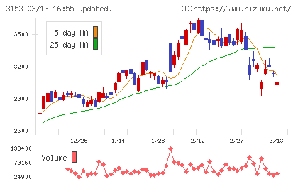 八洲電機チャート