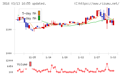 大和コンピューターチャート