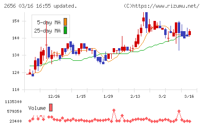 ベクターホールディングスチャート
