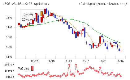 システムサポートホールディングスチャート