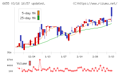 東洋電機チャート