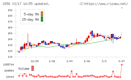 ベクターホールディングスチャート