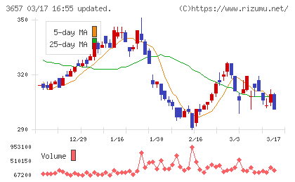 ポールトゥウィンホールディングスチャート