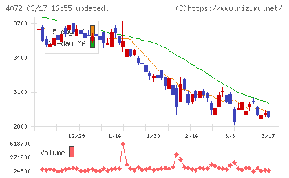 電算システムホールディングスチャート
