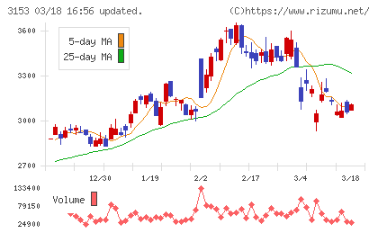八洲電機チャート