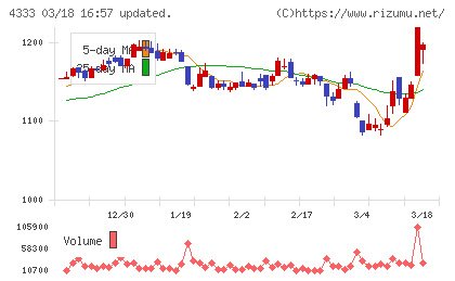 東邦システムサイエンスチャート