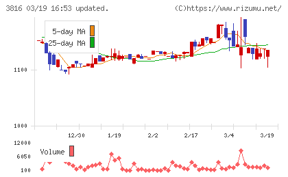 大和コンピューターチャート