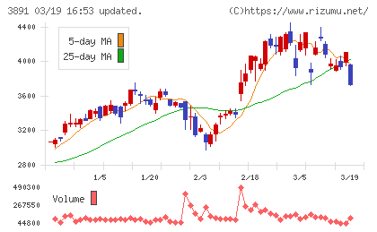 ニッポン高度紙工業チャート