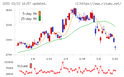 八洲電機チャート