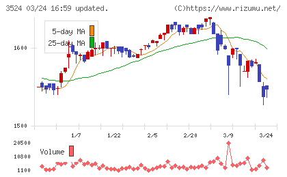 日東製網チャート