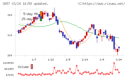 ポールトゥウィンホールディングスチャート