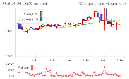 大和コンピューターチャート
