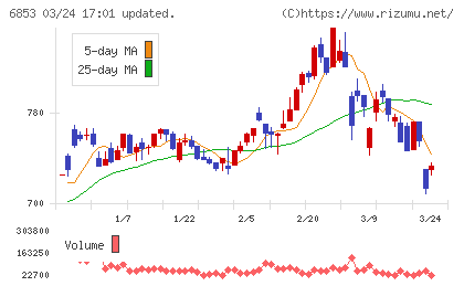 共和電業チャート