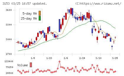 八洲電機チャート