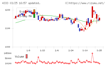 東邦システムサイエンスチャート
