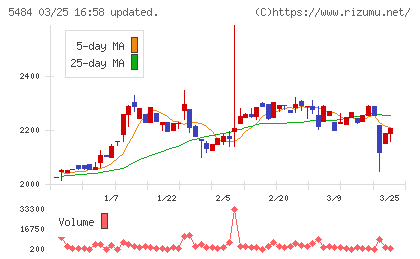 東北特殊鋼チャート