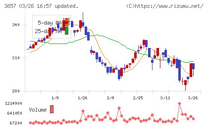 ポールトゥウィンホールディングスチャート