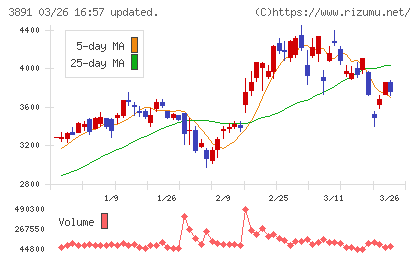 ニッポン高度紙工業チャート