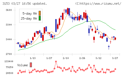 八洲電機チャート