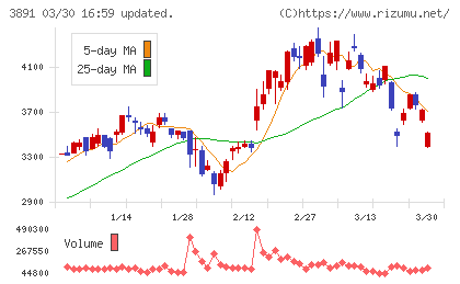 ニッポン高度紙工業チャート