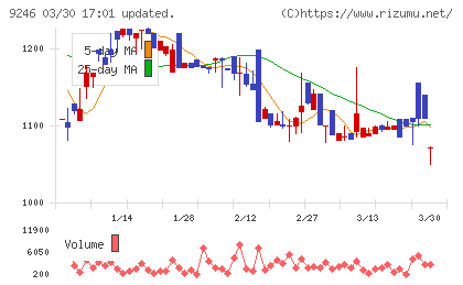 プロジェクトホールディングスチャート