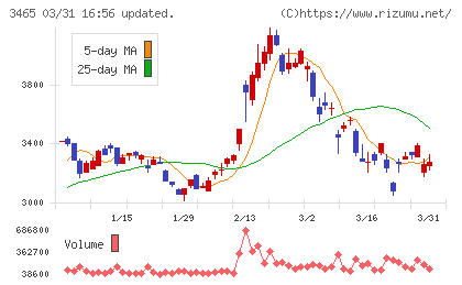 ケイアイスター不動産チャート
