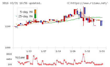大和コンピューターチャート