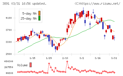 ニッポン高度紙工業チャート