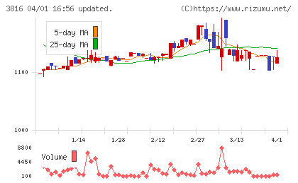 大和コンピューターチャート