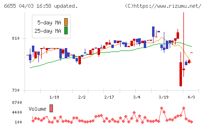 東洋電機チャート