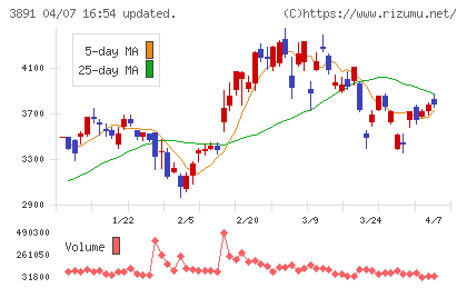 ニッポン高度紙工業チャート