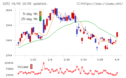 八洲電機チャート