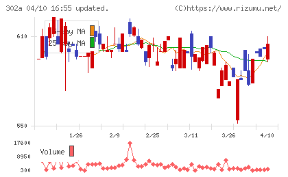 ビースタイルホールディングスチャート