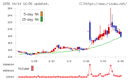 ベクターホールディングスチャート
