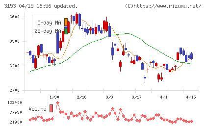 八洲電機チャート