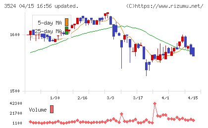 日東製網チャート