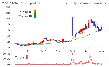 ベクターホールディングスチャート