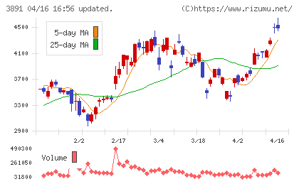 ニッポン高度紙工業チャート