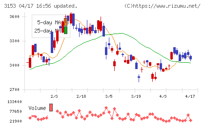 八洲電機チャート