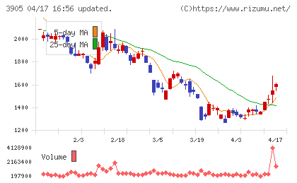 データセクションチャート