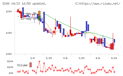 プロジェクトホールディングスチャート