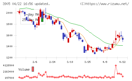 データセクションチャート