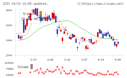 八洲電機チャート
