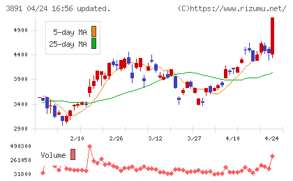 ニッポン高度紙工業チャート
