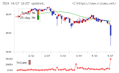 日東製網チャート